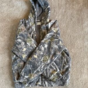 Abercrombie oversized camo jacket
